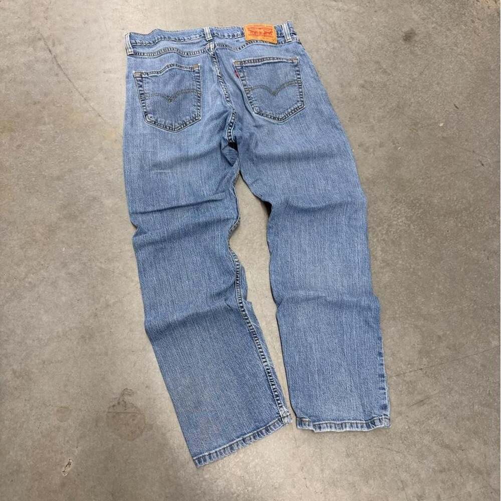 Levi's 505 Regular Fit Medium Wash Denim Jeans 34x29